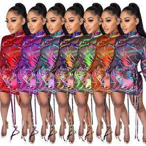 Summer Outfits For Women 2024 Dress Trendy Sexy Cover Up Lace Print Polyester Bath Exit Beach Outings Saida De Praia Swimsuit