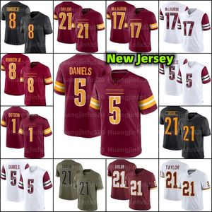 5 Jayden Daniels Emmanuel Forbes Terry McLaurin Sam Howell Jersey Jersey Chase JOHAN JAHAN DOTSON DARON PAYNE TRESS Way Montez Sweat Brian Robinson Jr Sean Taylor