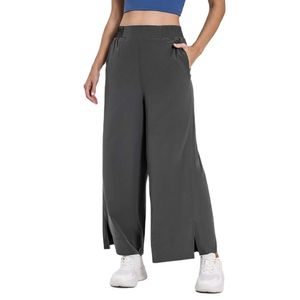 Quick Dry 2024 Women Women Sortpants Gym Sports With Pockets Gym Wear Workout Wide Perguas Pants