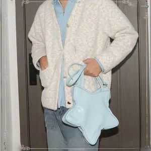 Evening Bags 2024 Y2K Fashion Star Casual Zipper SOFT Purses And Handbags Shoulder Bag Handbag Vintage Girls Euro-America Style