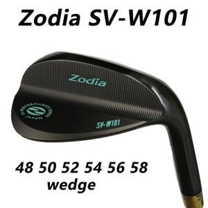 Zodia svw101 cunhas de golfe preto S20C Ferro macio forjado com eixo e capa de cabeça 240430