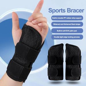 Wrist Support Guard Adjustable Compression Brace For Carpal Tunnel Relief Breathable With Thumb Hole Design Comfort