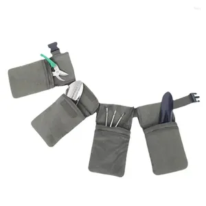 Storage Bags Garden Tool Belt Pouch Detachable 4 Pockets Waist Pouches Utility For Men Gardeners Organizer