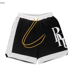 Rhude Shorts Men Krótkie designerskie spodenki Letnie moda suszenie Krótka wysokiej jakości moda streetwearu swobodny hip hop plażowy odzież sportowa męskie krótkie gd gd