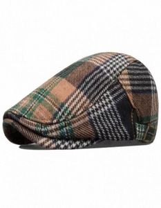 Wholle2018 rzucił czapki boina feminina dla beretu beret męski jesień i czapka zimowa mężczyźni vintage zakupy moda swobodna per5786243