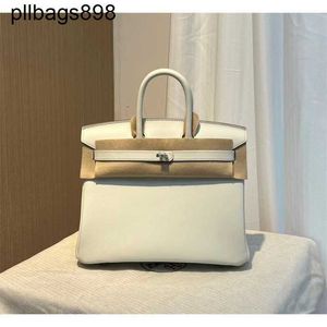 Designer Handbag Brknns Swift Leather Handswen 7A 2023 Bag BK25 Pure Handmade Wax Thread Swift Mushroom