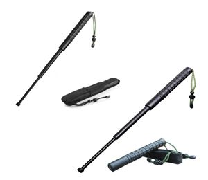 3Sektion Telescopic Walking Stick Multifunktion Klettern Self -Protection -Werkzeuge Überlebenskit Wanderstange Outdoor Accessoires8350005