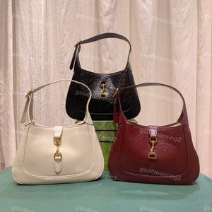 2024 Mulheres sacolas de designer de bolsas Jackie 1961 bolsa versátil de grande capacidade portátil Cross Body Messenger Leather Feminino Carteira Undermand Purse