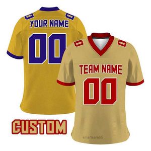 Golden Super Rugby Jersey Soccer 2022 2023 American Football Team Shirt Men Authentic Custom Sublimation Sportwear T-shirts