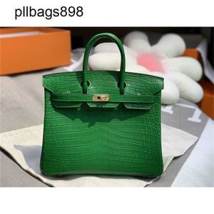 Mulheres Bolsa BRKNS BANDA BANDA GENUINA CALUMA 7A HANDSWEN PULHO ÁGUA PURA DO CROCODILE CROCODILE SPEL Belly Mist Face 25 Luxury Bamboo GreenVewm