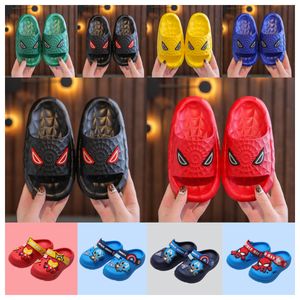 Top Designer de luxo Anti-Slip Soled Soled Chinels para sandálias para meninos domésticos para crianças Sandálias de paternidade para pais interior