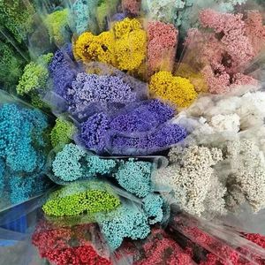 Decorative Flowers 50g Natural Millet Fruit Dried Flower Bridal Wedding Bouquet Bohemian Chic Deco Country Christmas Decoration Luxury