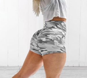 Mulheres Yoga Sport Running Shorts Leggings Tremeper Streouser Excunhando roupas de ginástica curta Camoão de treino de jogging Camo BroadCloth6011293
