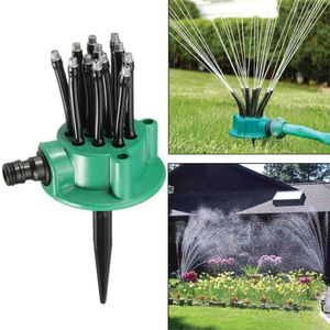 Garden Sprinkler a 360 gradi Automatico Automatico Multi testa Sprinkler orticoltura orticoltura Irrigazione Strumento per la doccia per la doccia per la doccia