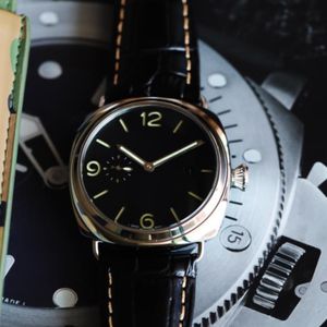 Männer Automatische Bewegung Watschen Lederband Männer wasserdichte Armbanduhren 47mm Männer Armbanduhr 2103