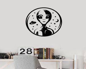 Alien Area 51 Sterne Planeten Universum Galaxy Wall Decal Wohnkultur Kunst Wandaufkleber Geschenk7146144