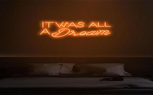 Другое мероприятие поставки поставки Quotit были Dreamquot Neon Sign Custom Light Home Home Room Decoration Ins Shop Dec4658117