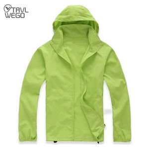 Trvlwego Skin Dust Coat Hiking Campingジャケットクイックドライサマー風防風男性女性通気性UV保護プロモーションActivewear 240428