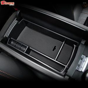 Car Organizer For 3008 2024-2024 2024 Black Armrest Storage Box Tray Pallet Container Interior Stowing Tidying