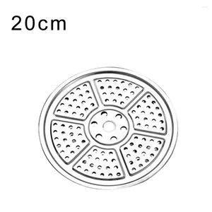 Double Boilers High Temperature Resistance Sealing Cap Drain Spacer 18-34cm Compartment Kitchen Tools Stainless Steel