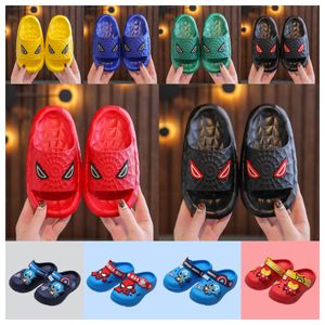 Top-Designer Anti-Slip-Soft-Soled-Hausschuhe für Haushaltsjungen Sandalen für Kinder Innenräume Sommer Eltern-Kind-Sandalen