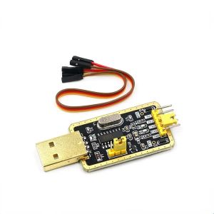 PL2303 CH340G RS232 yerine Yeni CH340 Modülü TTL Modülüne USB'yi yükseltme USB'yi arduino DIY kiti için dokuz fırça plakasında USB'ye TTL Adaptör DIY kitine yükseltmek