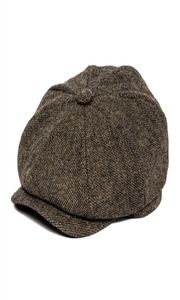 Footvela Männer 8 Stück Wolle Mischung Zeitungsboy Flat Cap Gatsby Retro Hut Fahrkappen Bäcker Boy Hats Women Boina Khaki Kaffee Brown 005 204001730