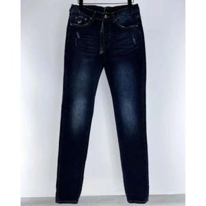 Designer di jeans viola da uomo jean hombre pantaloni uomini ricami patchwork strappato motocicletta pant da uomo skinny strappato per la tendenza pantalone vintage ksubi jeans 565