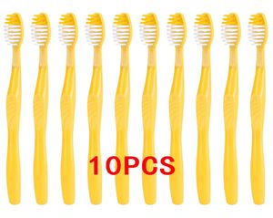 10 PCS EL使い捨て歯ブラシと歯磨き粉ホワイトニングセットマウスウォッシュ歯ブラシの歯科用品Whole1951011