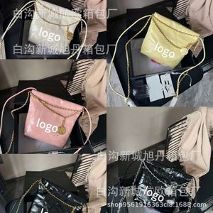 CH Leather Leather Pres Bases Bag Bag CC Tote Vintage Fintage Respare Bag Bag Bag Bage Crace Bare 22BAG Garbage Bag Bags Condour Countes Ladies Luxury Hand Z5mm