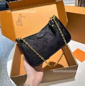 Torba designerska Kobiety Crossbody Torby na ramię sieć portfela Lady Łatwa torebka na pasku litery wytłaczane paski kwiatowe luksusowe torebki marki M81066