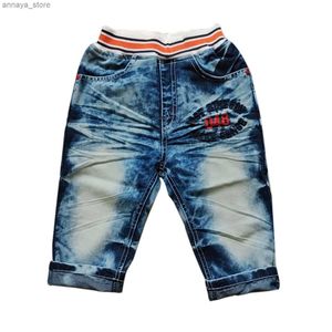 Shorts 5051 cintura elástica Summer Boys shorts jeans infantis 70% comprimentol2405l2405