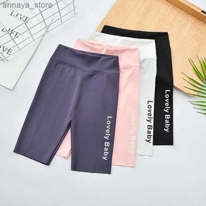 Shorts 3-12 year old girl knee length childrens pants summer candy color Trousers childrens shorts teenage girl calvesL2405L2405