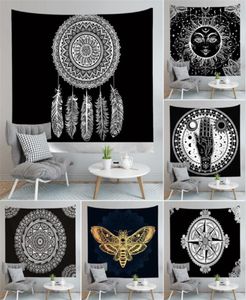 Mandala Tapestry Wall Hanging Flower Digital Printed Bohemia Bedspread Beach Towel Mat Yoga Mat Blanket7853277