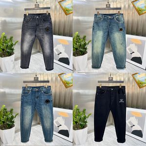 Masculino jeans roxo zíper motocicleira jeans verdadeiros calças góticas de cintura larga de alta qualidade jeans casuais rasgados