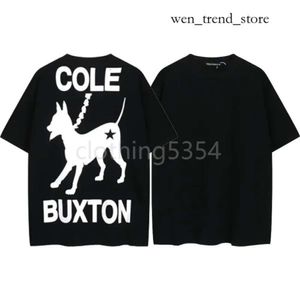 Cole Buxton CB koszulka męska designerka T Shirt Men Fashion Streetwear Krótki CB Cole Buxton Logo Oversized Loose Camiseta Cotton Green Clo 200