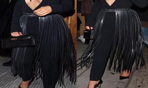 Cinture sexy a lunghezza lunghe in pelle nera designer ceinture stallone femmini