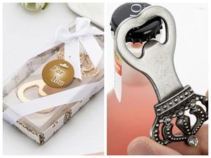 Party Favor (25 stycken/parti) Royal Wedding Favors for Gäster Crown Design Bottle Openers Evenemang och insamlingsgåvor