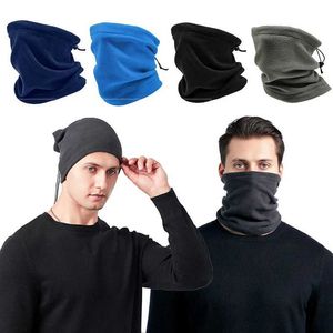 Masowe maski do twarzy Gaiter 1 kawałek szczotkowanego wełnianego szalika do męskiej izolacji bandana i wiatrowego kanału na narty do twarzy amortyzowanie Q2405101