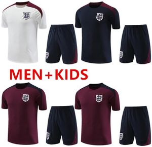 24/25 Englands Tracksuit Soccer Trikots Training Anzug Kane Sterling Rashford Sancho Grealish 24 England National Shorts Kit Survetement Sportswear 666