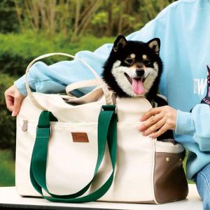 Transportadores de gatos Kashima Japanese Original Design e Dog Out Bag portátil Small Pousing Pousing Camping Backpack Dual Use Carrier