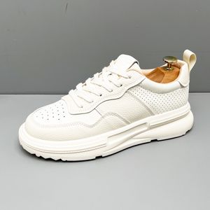 Europeisk stil bröllopsklänning festskor mode andas plattform sport casual sneakers runda tå tjock botten utomhus fritid promenad loafers d55