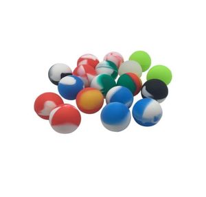 FDA zugelassene kleine Ball Silikonbehälter -Gläser für Konzentratöl Wachs 56 ml Trockener Kräuteröl Slick Container3159955