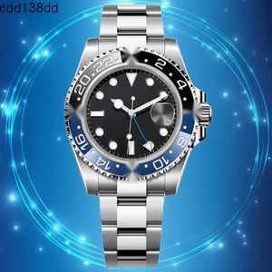 zegarki luksusowe marka batman męskie zegarek batgirl zegarki 3285 CZYSTE WATK FACTORY 40 mm Sapphire Waterproof bioceramic Bezel 904L zegarek ze stali nierdzewnej