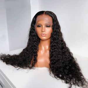 Loose Curl 250 Density 13X6 Lace Front Human Hair Wigs 360 Lace Frontal Wig Brazilian Remy Water Wave 30 Inch Full You May wholesale