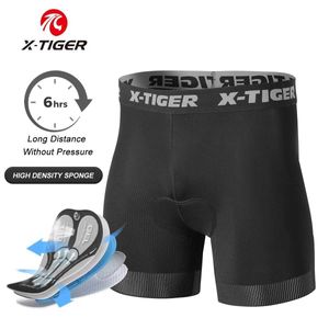 팬 Tops Tees X-Tiger Pro 자전거 속옷 여름 통기성 메쉬 5D 실리콘 시트 쿠션로드 MTB Short 2024 Q240511