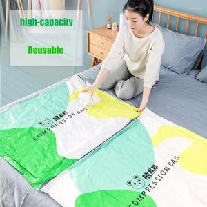 Storage Bags Vacuum Bag Pumping Cotton Quilt Compression Packing Cubes Finishing For Storing Clothes