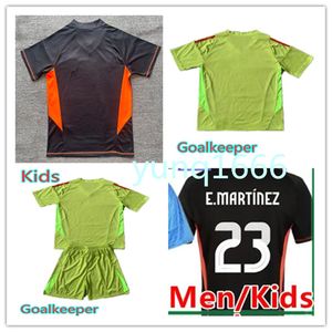 Вратарь 23# E.Martinez Soccer Jerseys 23 24 Agt Mac Allister Dybala di Maria Martinez de Paul Maradona Football комплекты