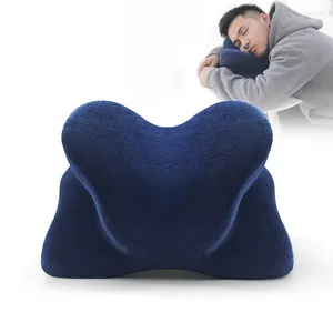 Pillow Desk Nickerchen Orthopädie Slow Rebound Memory Foam Head Supporter Sitzplatz Kopfstütze Reise Hals Arm Ruhe