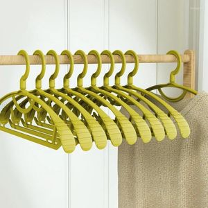 Kleiderbügel für Rack Trocknen Plastiklager Kleidung nicht rutschhalter Kleiderschrank Hemd-Hemdhose 5pcs/Los Kleidung breit